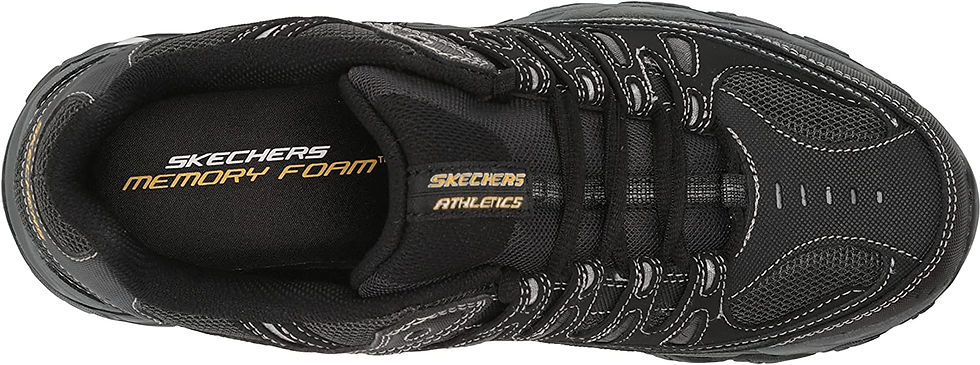 Thumbnail: Skechers Men's Afterburn Memory-Foam Lace-up Sneaker