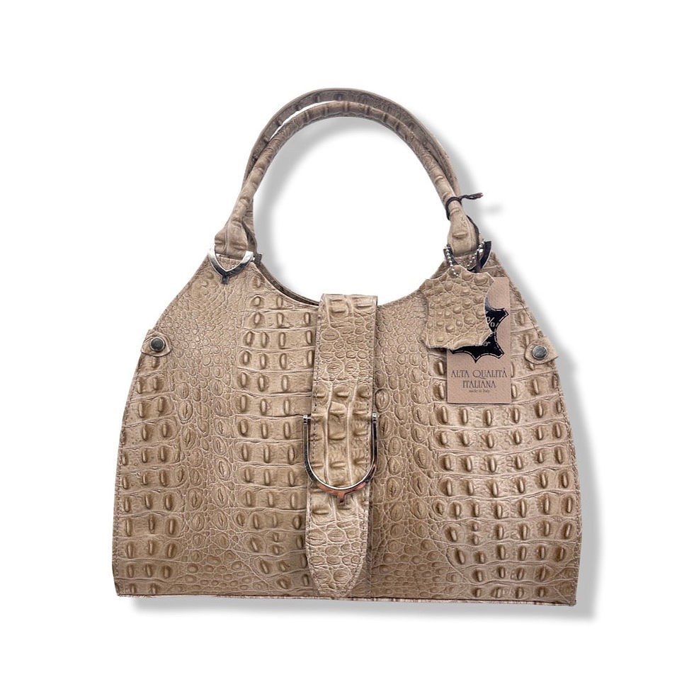 Miniatura: Misty Croci Elegancia Leather Bag - Made in Italy