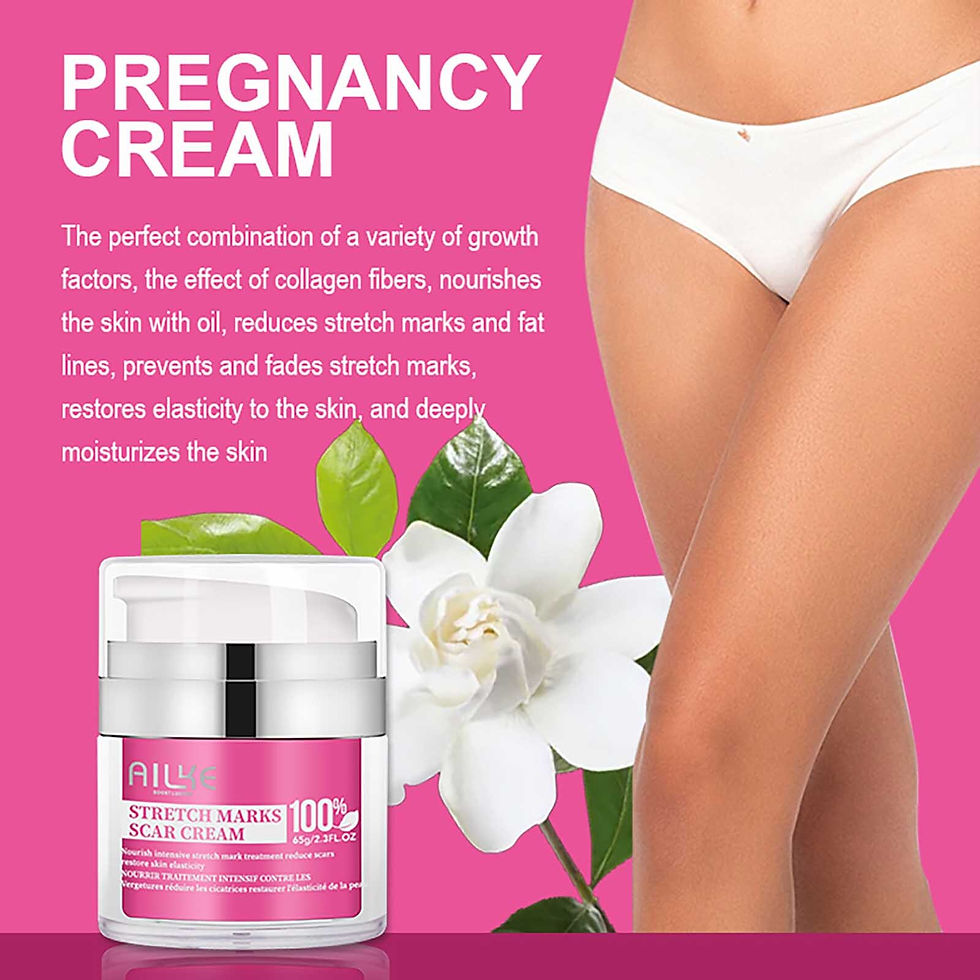 Thumbnail: AILKE Organic Stretch Mark Cream for Pregnancy, Maternity Scar, Fat Lines Remov