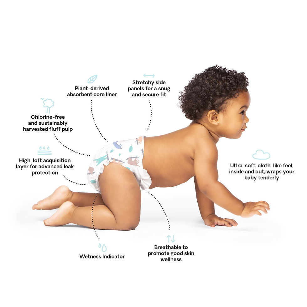 Miniaturbild: Hello Bello Premium Gender Neutral Overnight Baby Diapers I Affordable and Eco-