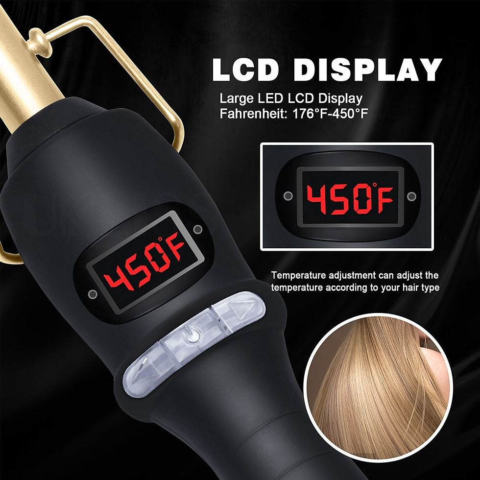 Miniaturbild: Hot Comb Straightener for Wigs and African Hair Flat Irons Fast Heating Straigh