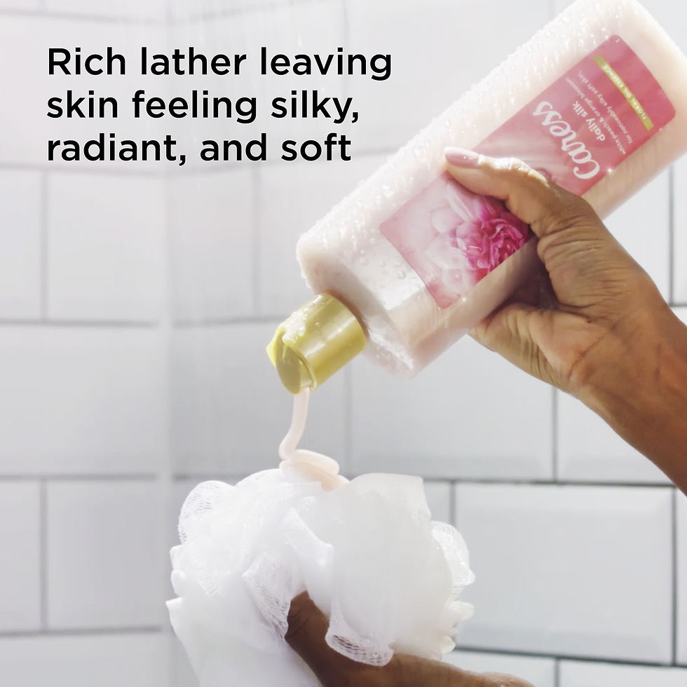Миниатюра: ($12 VALUE) Caress Bath and Body Gift Set Daily Silk 3 Count