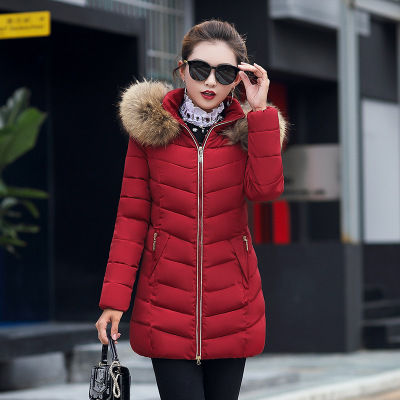 Thumbnail: Fur  Women Down Jacket New 2022 Winter Jacket Women Thick Snow Wear