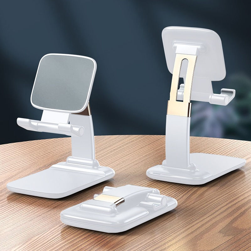 Miniatura: Creative lazy desktop bedside phone holder portable multifunctional folding tel