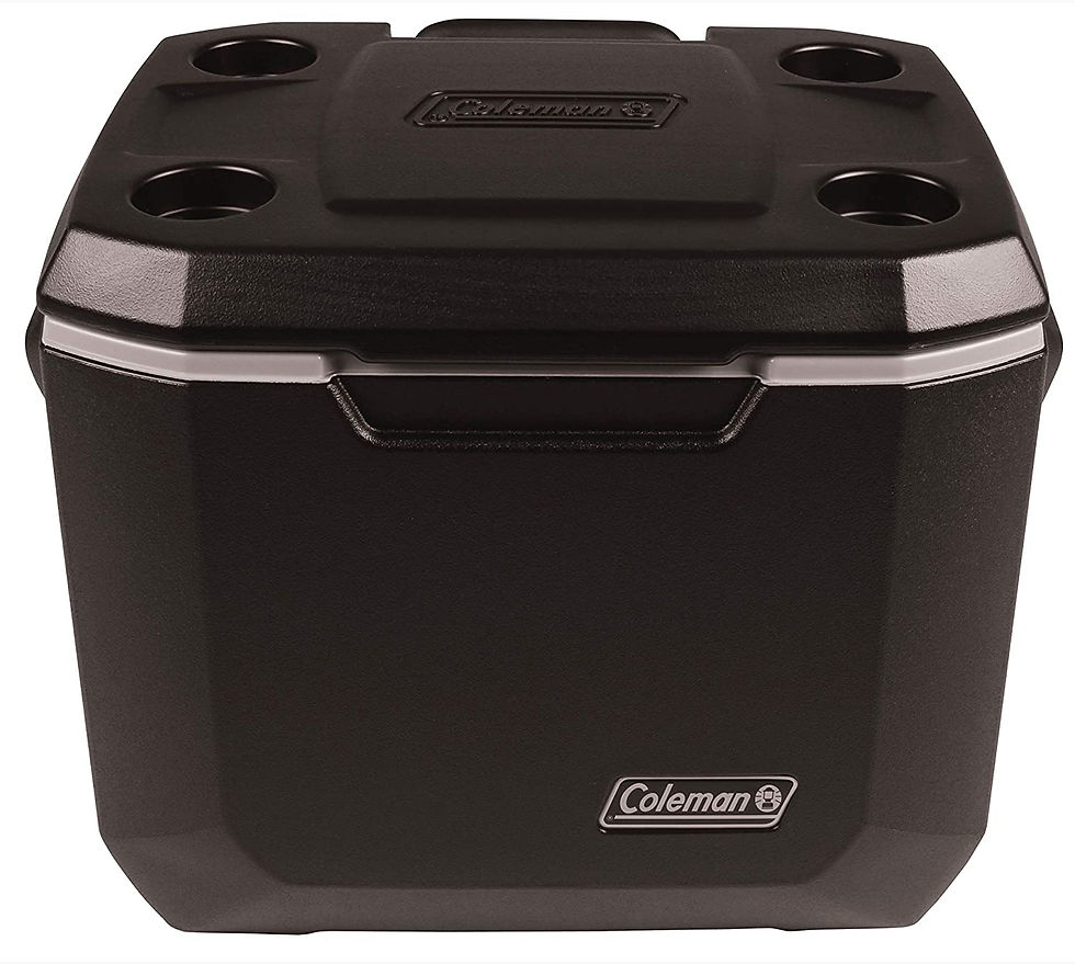 Miniature : Manzhi Rolling Cooler | 50 Quart Xtreme 5 Day Cooler with Wheels | Wheeled Hard