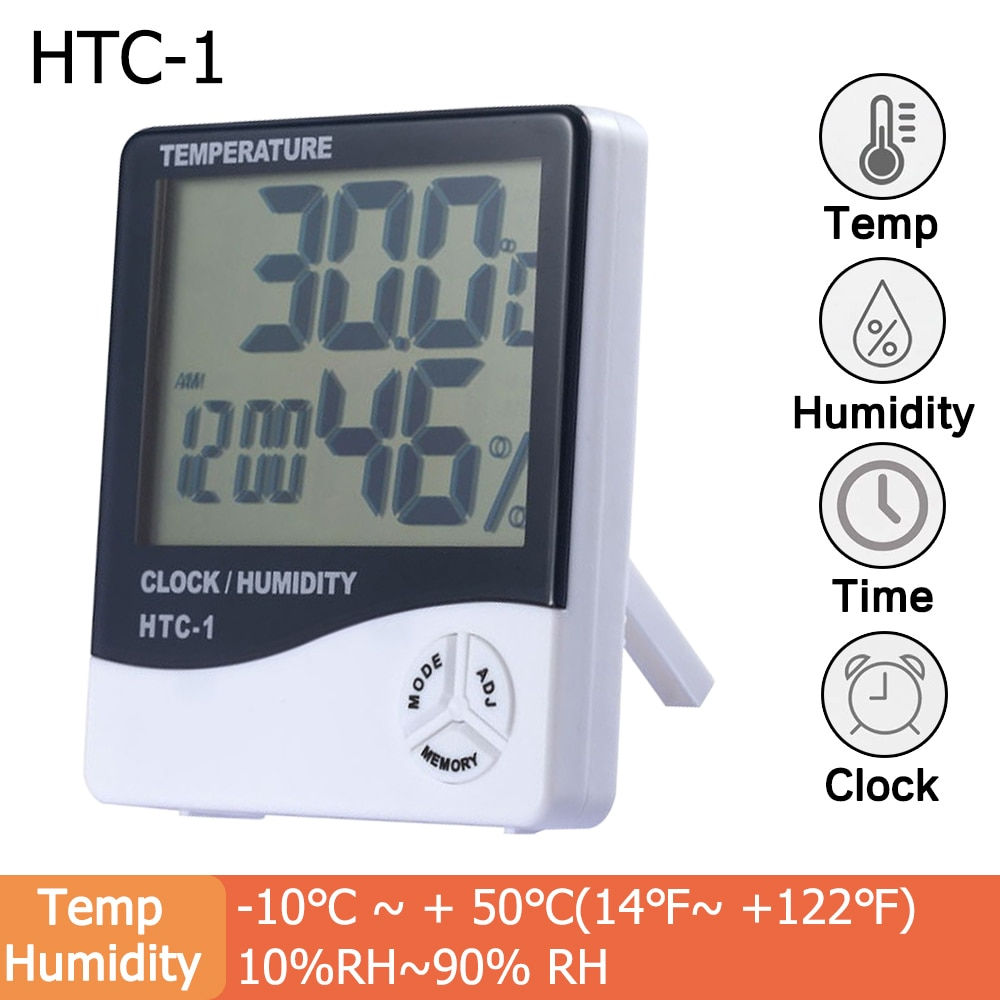 Mini LCD for Wireless Thermometer LCD Smart Electric Digital Hygrometer Thermom