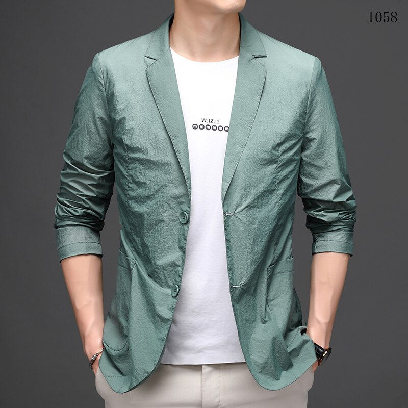 Thumbnail: Summer Sun Protection Suit Men's 2022 New Ice Silk Lightweight Spring and Autum