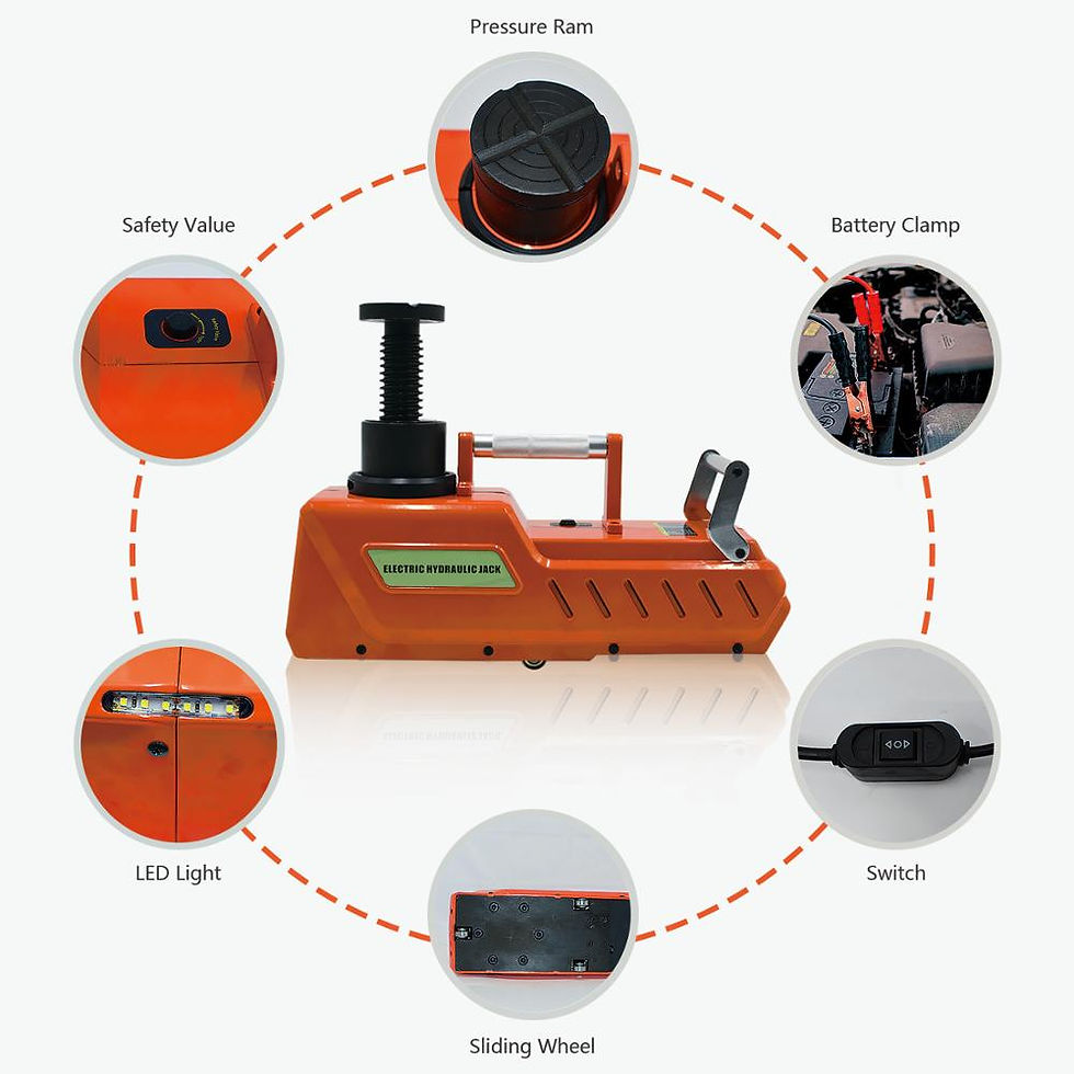 الصورة المصغرة: Car Electric Hydraulic Jack 15T Trailer jack Automotive Lifting SUV Van Garage 