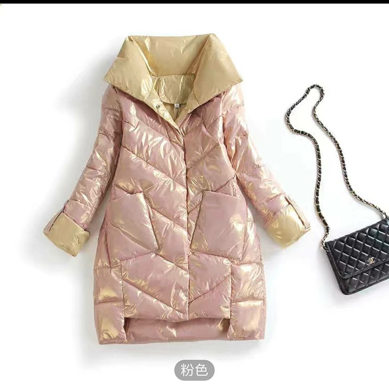 Thumbnail: Winter Jacket Stand-collar Women Fashion Jackets Winter Clothing Casual Parkas