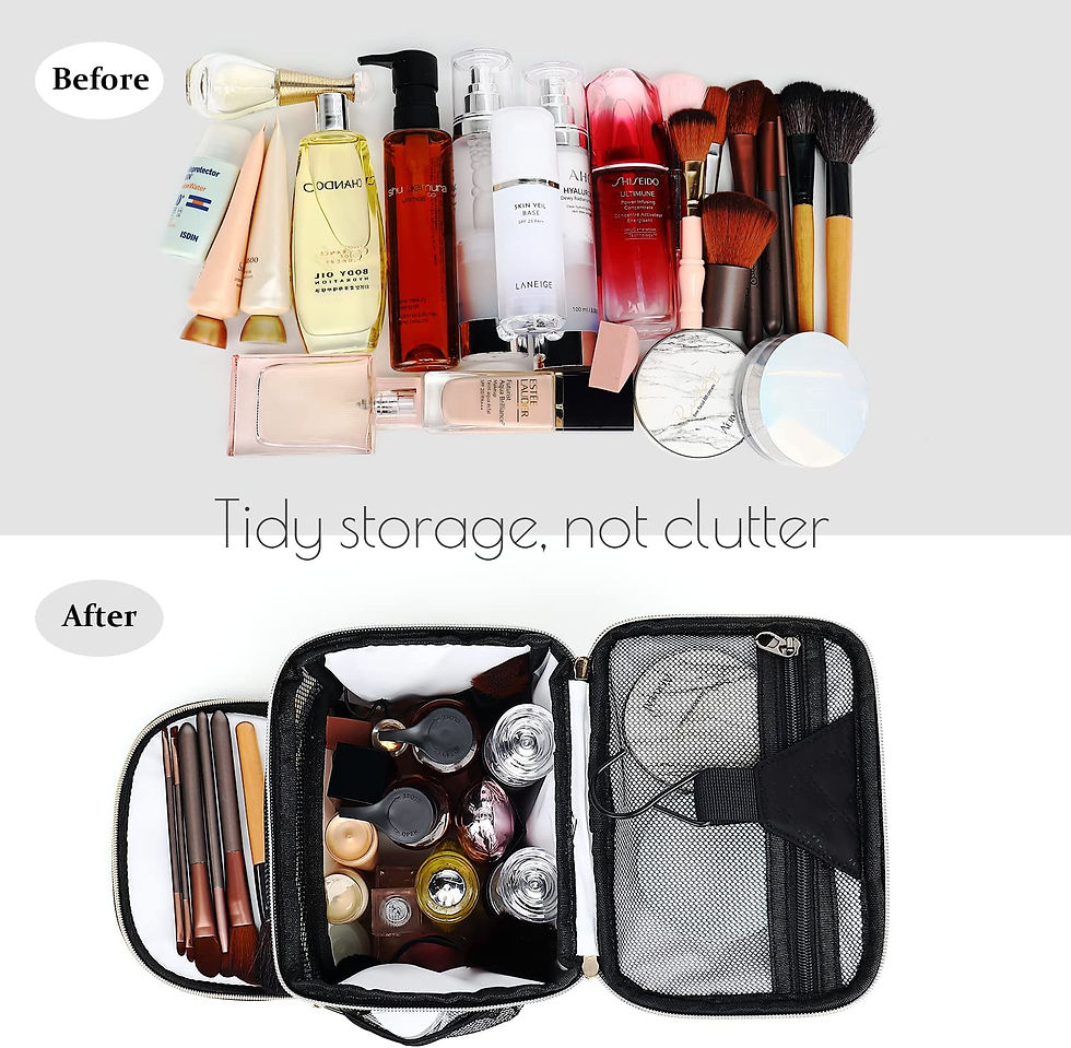 Miniatura: Toiletry Bag Travel Bag with Hanging Hook, Portable Toiletry Bag for Men and Wo