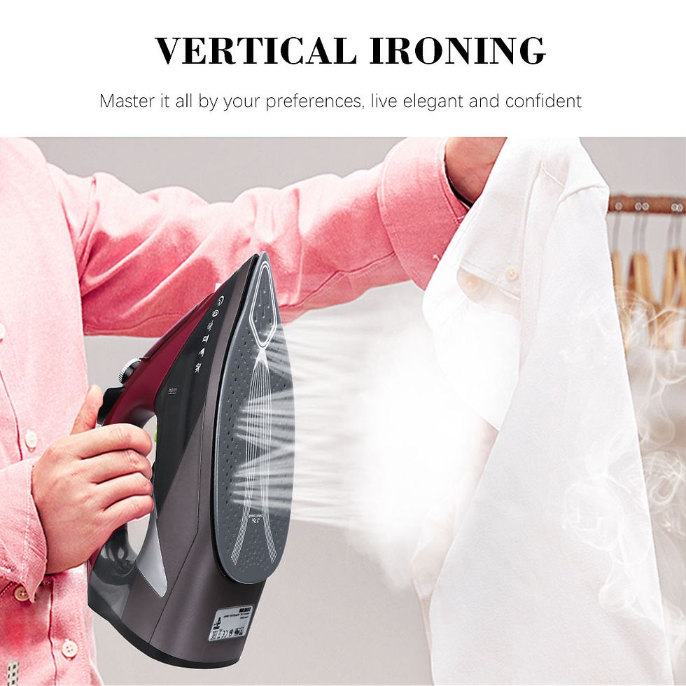 Miniaturbild: 3000W Supper Power Electric Steam Iron for Clothes  Plancha Ropa  Steamer Iron 