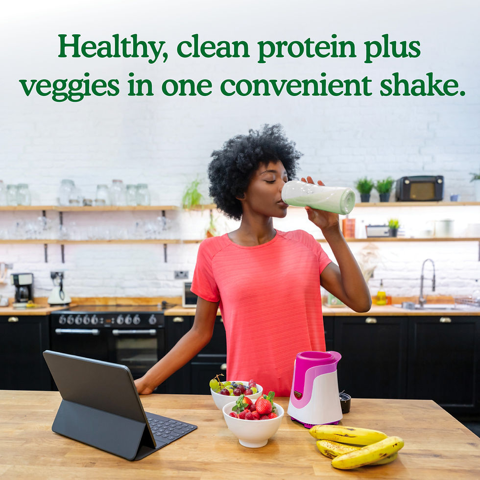 Thumbnail: Garden of Life Organic Plant Protein & Greens Powder, Vanilla Shake,  20g Prote