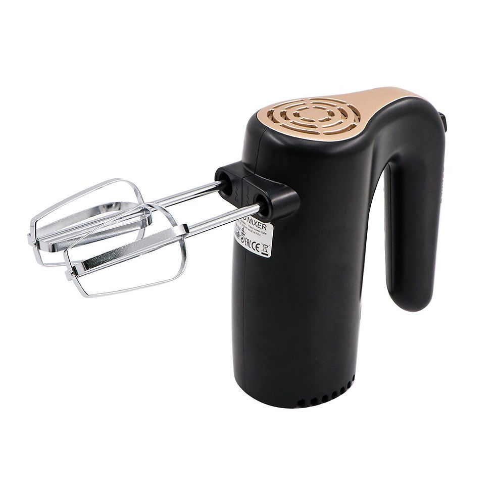 Miniaturbild: 5 Speed Electric Handhold Food Mixer with Dough&Beater Hooks Hand Blender Food 