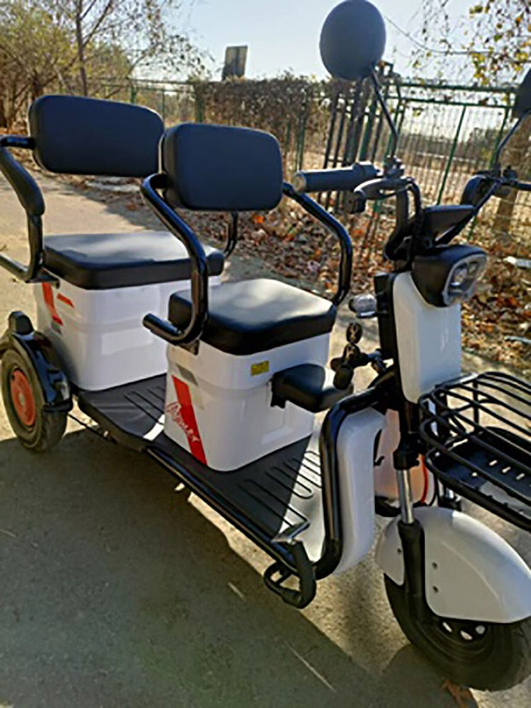 Thumbnail: Electric Tricycle for Adult 65km 15km/H 800w60V20AH GPS  Electromobile with Tri