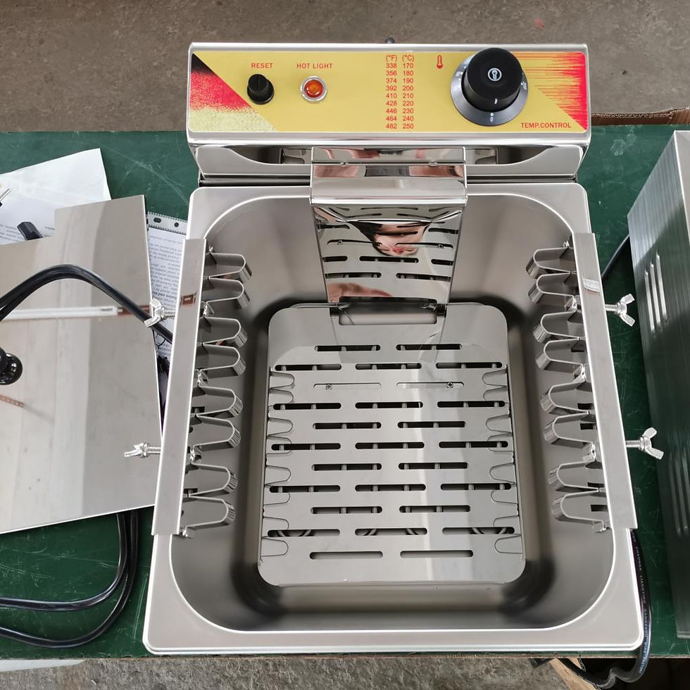 Thumbnail: Commercial Automatic Cheese Hot dog Sticks Fryer 12L Large Capacity 110V Electr