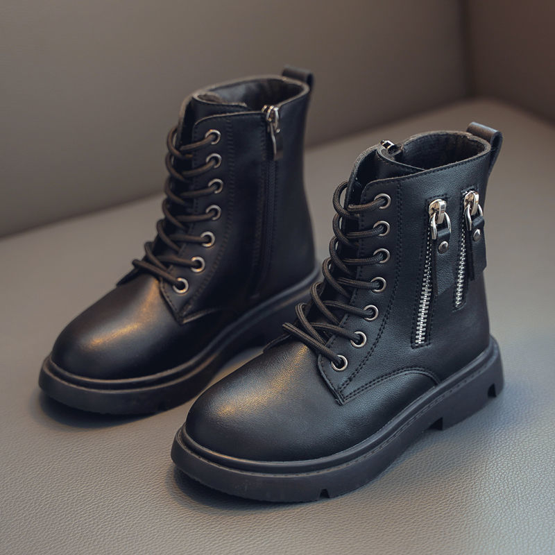 Thumbnail: Kids Ankle Boots Child Casual Shoes Autumn Fashion Platform Modern Boots Baby P