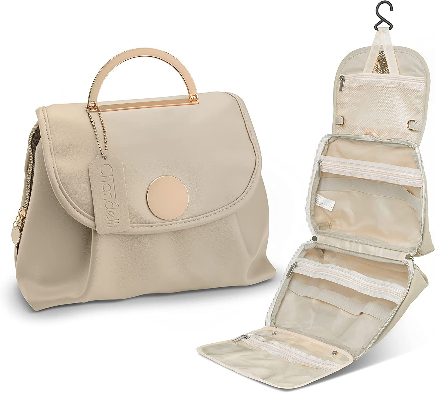 CHANDELLI Makeup Travel Bag & Makeup Organizer Bag Are Great Makeup Bags for Wo