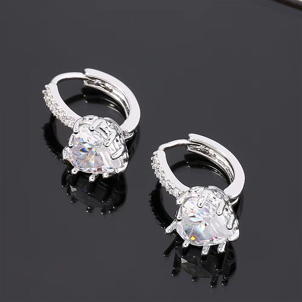 Thumbnail: "Hoop Earrings for Women, Hoop Earrings Hypoallergenic Trendy Chunky Hoops Earr