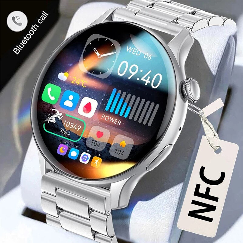 Thumbnail: 2023 NEW Smart Watch Women Men 466*466 AMOLED Screen Bluetooth Call Waterproof 