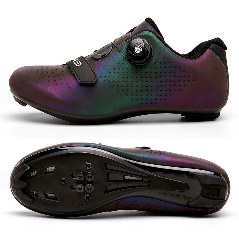 Thumbnail: 2023 New Road Bicycle Shoes Men Cycling Sneaker Mtb Clits Route Cleat Dirt Bike