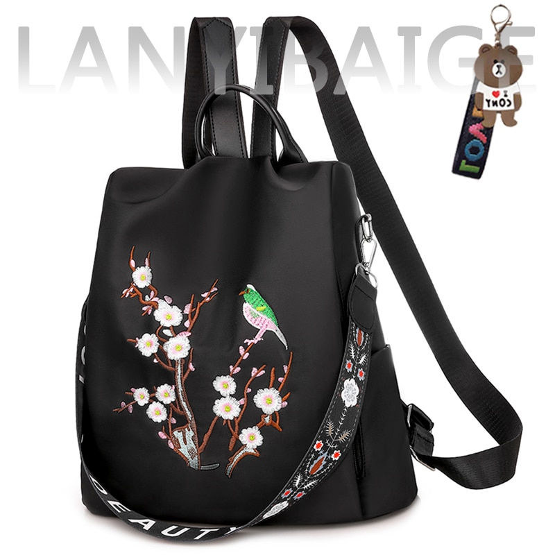 Miniatura: Fashion Women Large Capacity Women Backpack School Bags for Teenage Girls