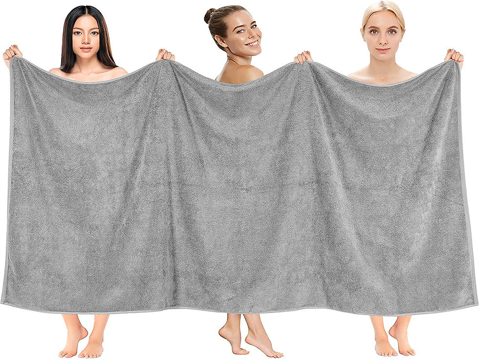 Thumbnail: Cotton Paradise 6 Piece Towel Set, 100% Turkish Cotton Soft Absorbent Towels fo