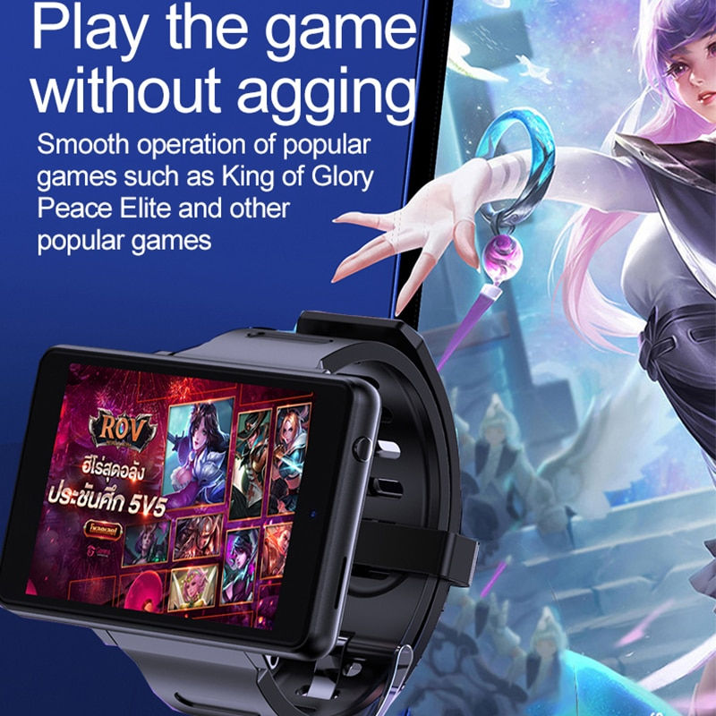 Thumbnail: best selling large screen 4g luxury Smart Watch Men 4G+128GB HD Camera Android 