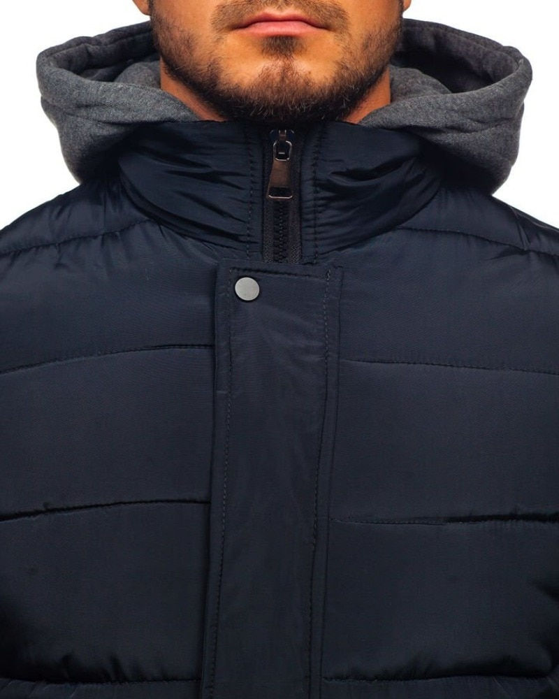 Thumbnail: Men Waterproof Winter Jacket Hoodied Winter Thicken Zipper Camouflage Jackets