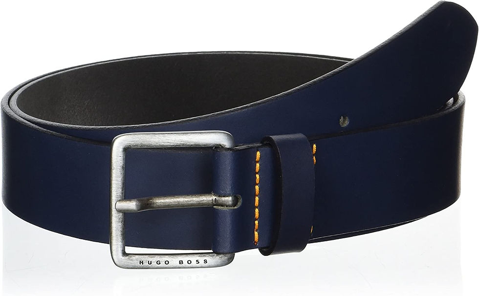 Thumbnail: BOSS Men's Jeeko Italian Leather Belt