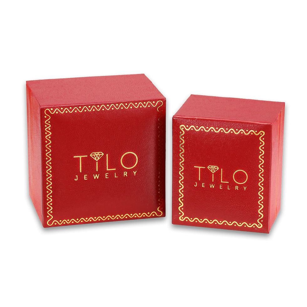 Thumbnail: Tilo Jewelry 14k Yellow Gold 40mm Thick Shiny Round Hoop Earrings, 3mm tube - f