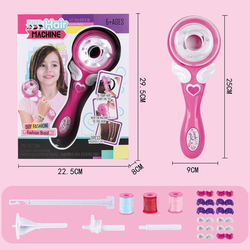 Miniaturbild: Automatic Hair Braider for Girls Electric DIY Hair Weave Machine Twist Knitting