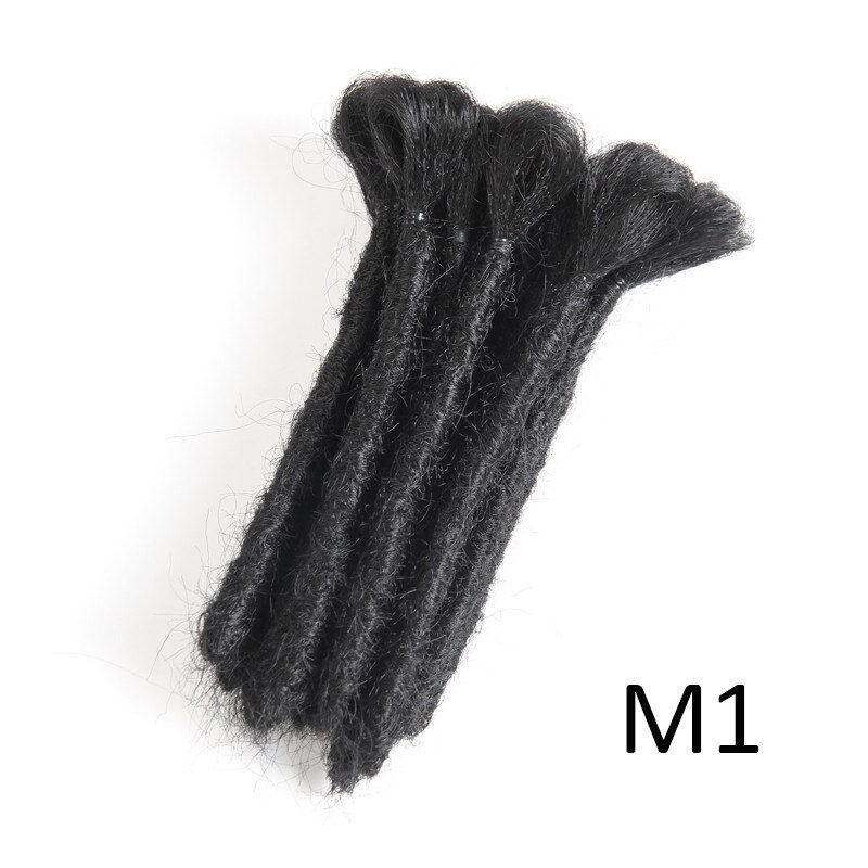 Thumbnail: Dreadlock Extensions for Women/Men 15CM Handmade Synthetic Reggae Braiding Hair