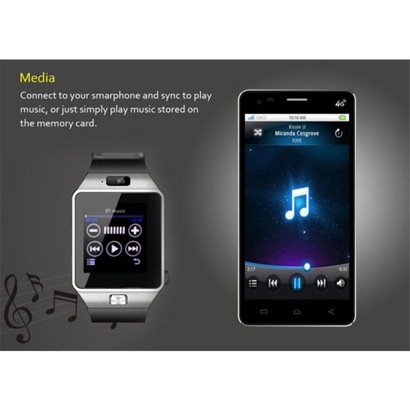 Thumbnail: Smart Watch Upgrade Smartphone Call SMS Anti-lost Bluetooth Bracelet Watch for 