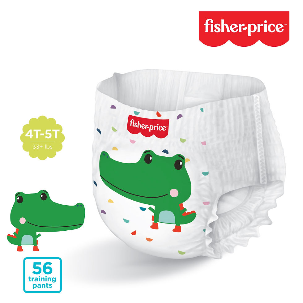 Miniaturbild: Fisher-Price Training Pants 4T-5T (Boy) 56 ct