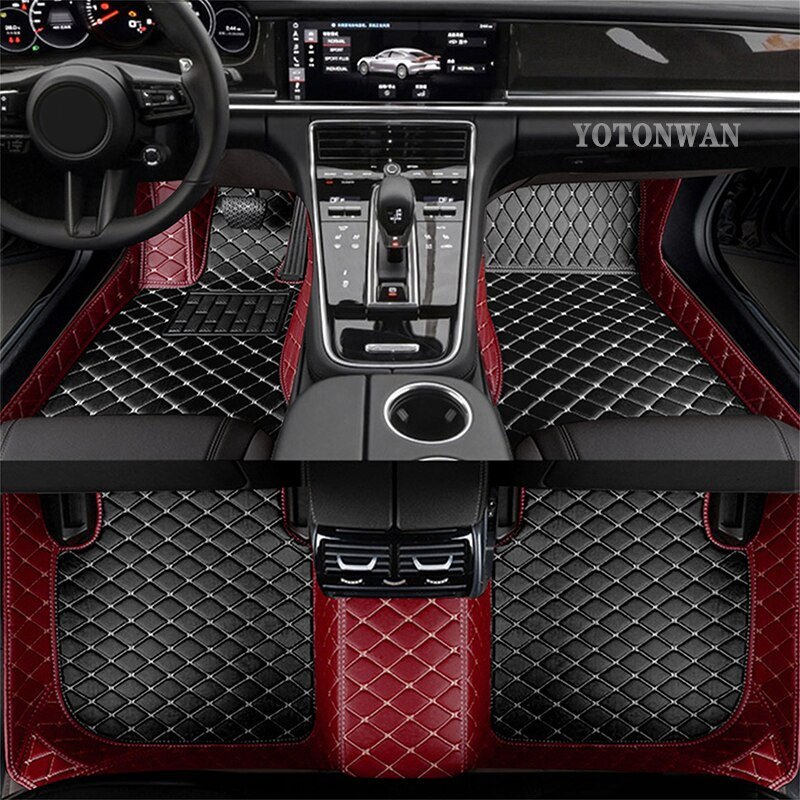 Miniature : YOTONWAN Color Custom Leather Car Floor Mat For Mercedes Benz All Models E Clas