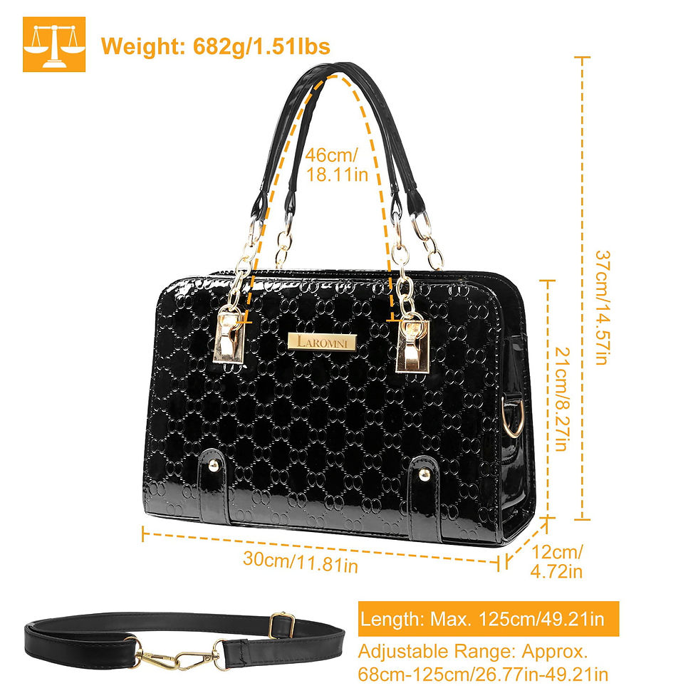 Thumbnail: Women Tote Bags, iMounTEK Women's Top Handle Satchel Handbags (Faux Leather, Tw