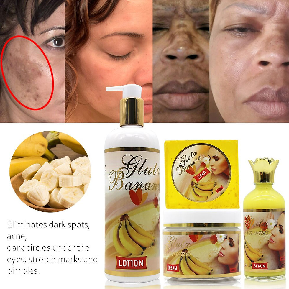 Миниатюра: 5D Gluta Natural Banana Essence Whitening & Moisturizing Skin Care Set Leaves S