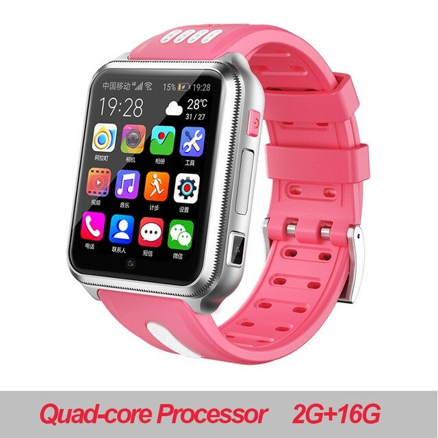 Миниатюра: 4G Kids Camera Smart Watch GPS WIFI Tracking Video Call Voice Chat Children Wat