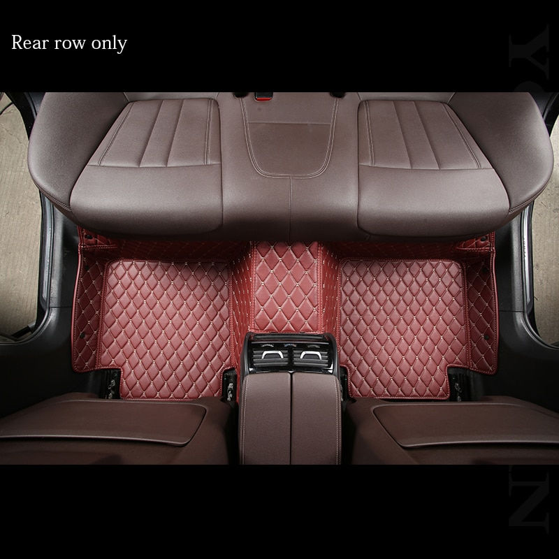 Miniature : YOTONWAN Custom Leather Car Foor Mat 100％ For Genesis GV70 GV80 GV90 Waterproof