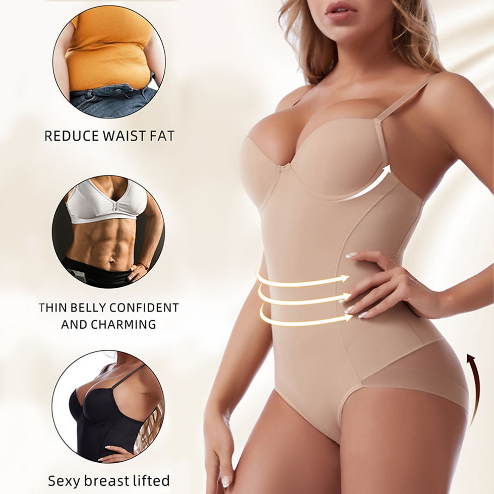 Thumbnail: Happy Date Shapewear for Women Tummy Control Fajas Colombianas Body Shaper Zipp