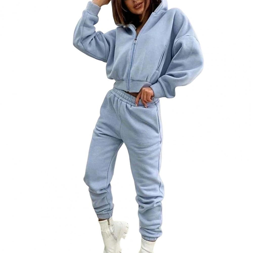 Thumbnail: Winter Two Piece Sets Women Tracksuit Oversized Suit 2022 Autumn Trouser Suits 