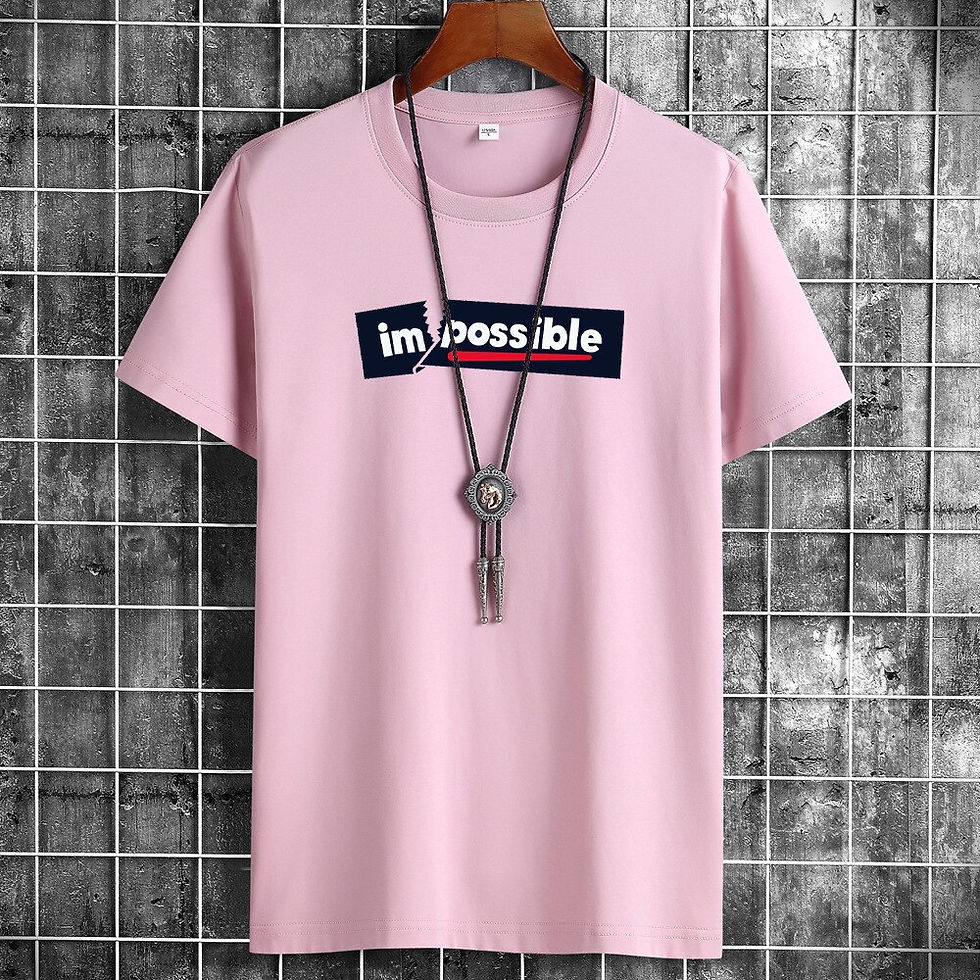 Thumbnail: JFUNCY Summer Male T-Shirts Oversized Short Sleeve T Shirts Man Casual Loose Co