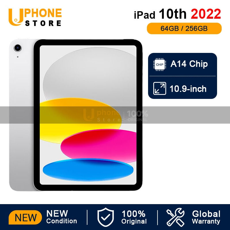 Thumbnail: NEW iPad 2022 10.9'' iPad 10th Generation 10-inch Liquid Retina Display A14 Boi