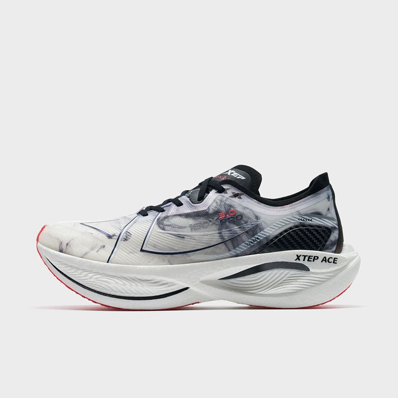 Thumbnail: Xtep 160X 3.0 Pro Men Running Shoes Carbon Plate Professional Marathon PB Rebou
