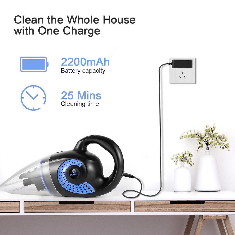 Thumbnail: Wet Dry Handheld Vacuum, Cordless Hand Vacuum Cleaners, Lightweight, for Car, B