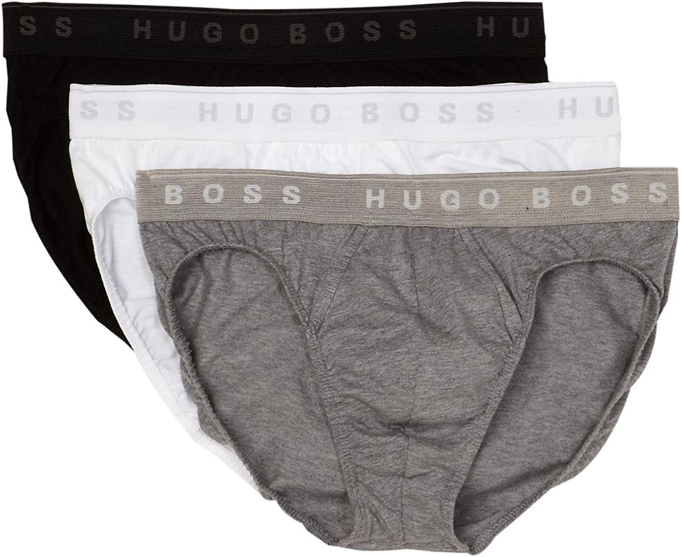 Thumbnail: Boss Hugo Boss Men's Cotton 3 Pack Mini Brief