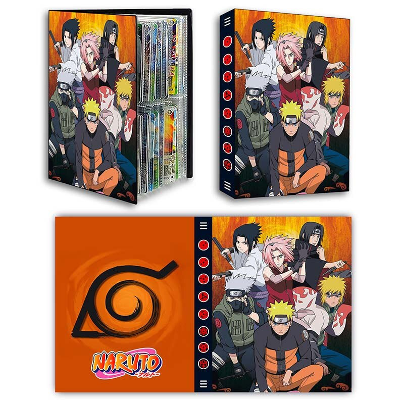 Thumbnail: 8 Models 240Pcs Anime Collections Demon Slayer Dragon Ball Z Card Book Son Goku
