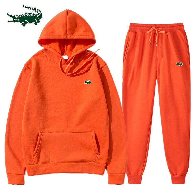 Thumbnail: 2023 High quality autumn and winter new men's hooded sweater coat+casual sports