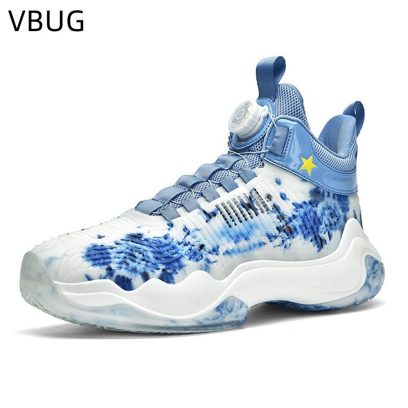 Thumbnail: Men Casual Sneakers Wear-resistant Film Non-slip Basketball Shoes Original Men'