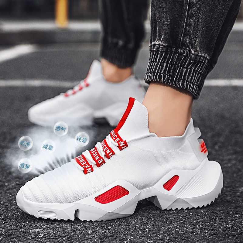 Thumbnail: Men's Casual Shoes for Man Sneakers Durable Outsole Trainer Zapatillas Deportiv